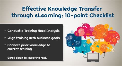 How To Ensure Effective Knowledge Transfer Through Elearning