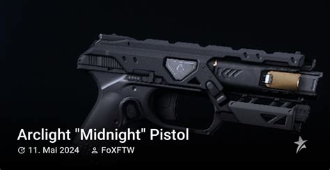 Arclight Midnight Pistol Star Citizen Wiki