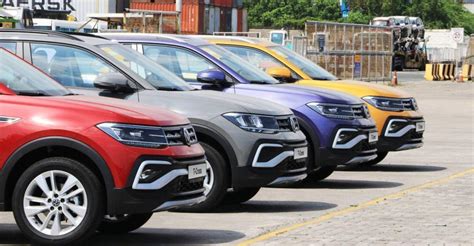 Volkswagen Taigun (T-Cross abroad) compact SUV in multiple colours