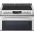 LG LTE4815ST 30 Inch Slide In Electric Smart Range With 5 Element