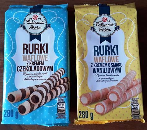 Testujemy Produkty Rurki Waflowe Z Kremem Cukiernia R A