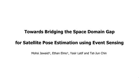 Towards Bridging The Space Domain Gap For Satellite Pose Estimation