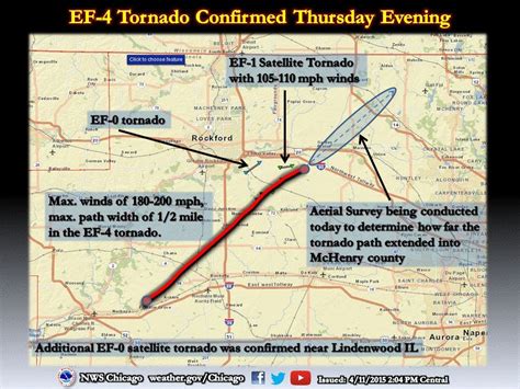 4 Tornadoes Swept Through Northern Illinois: National Weather Service ...