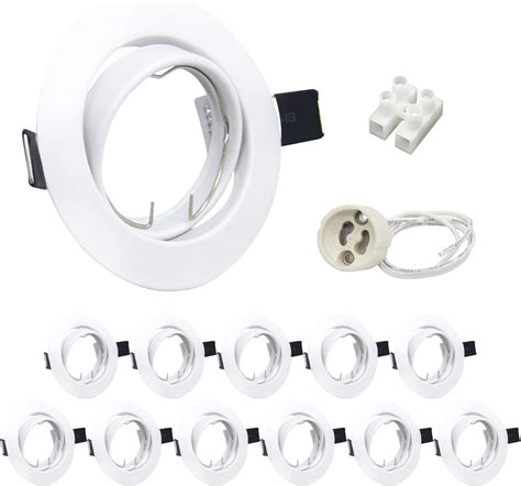 Hibay X Modern Gu Led Downlights For Ceilings Tilt Recessed Ceiling