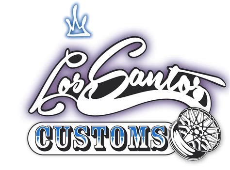 LosSantos Customs Logo by Devon Houlson on Dribbble