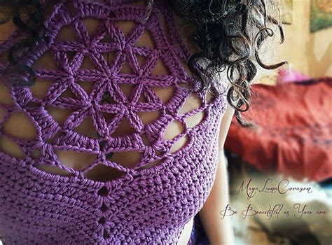 Ravelry Flower Of Life Halter Top Pattern By Matinee Maya Imchum