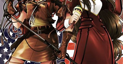 Anime Girl Confederate Flag