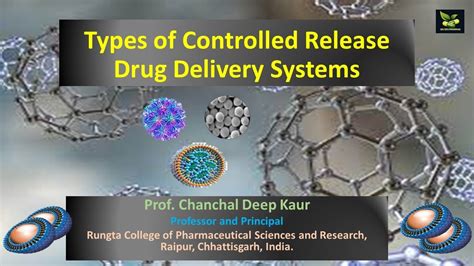 Types Of Controlled Release Drug Delivery Systems Ndds Types Youtube