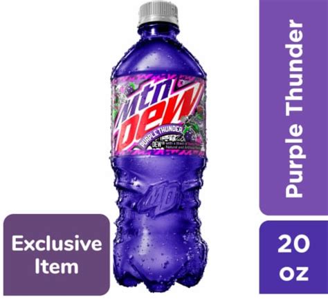 Mountain Dew® Purple Thunder Soda Bottle, 20 oz - Kroger