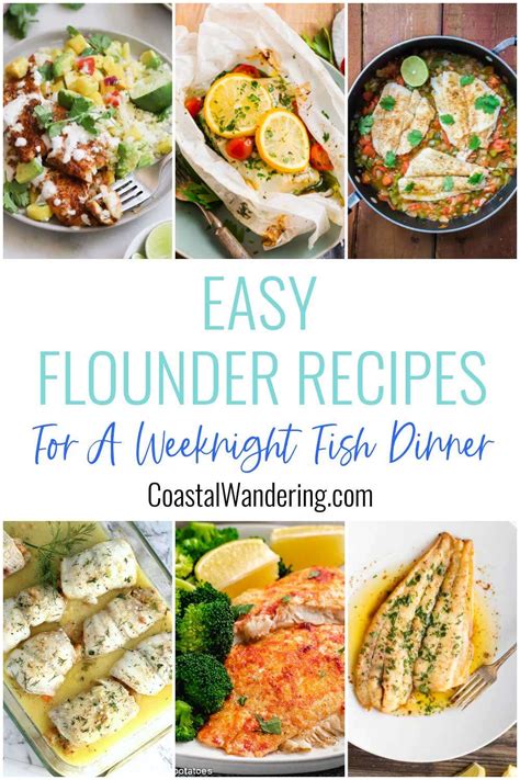 21 Easy Flounder Recipes For A Weeknight Dinner - Coastal Wandering