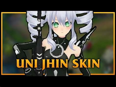 League Of Legends Custom Skin ShowCase Uni The Black Sister Jhin LoL