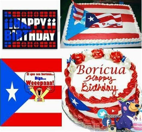 Happy Birthday Puerto Rico Birthday Birthday Cake Happy Birthday