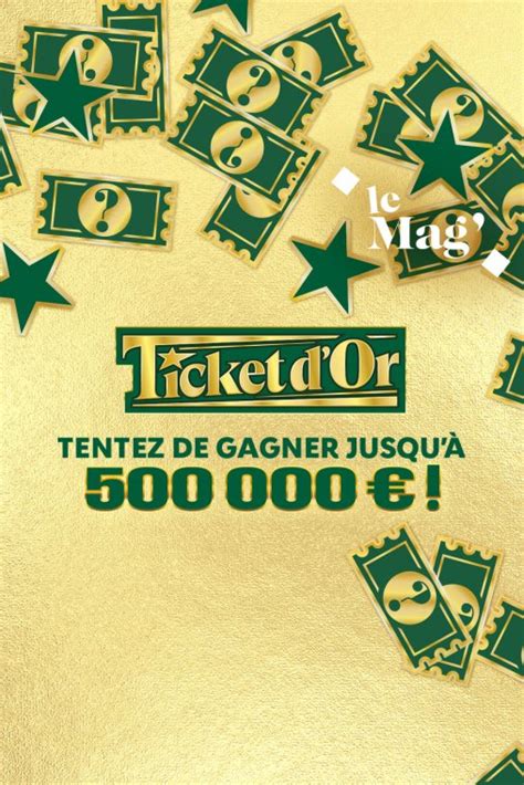 Illiko Ticket Dor Le Nouveau Jeu De Grattage Jusqu Fdj