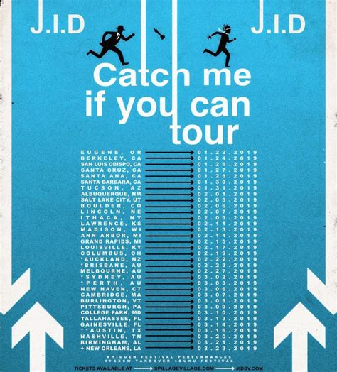 JID a possibility? Announced tour dates don’t have a NYC show and festival dates are hidden : r ...