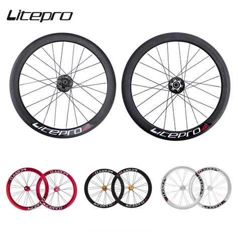 Litepro Aero S42 20 Inch Wheelset Folding Bicycle 451406 Wheel High