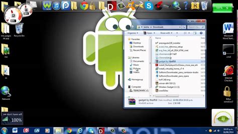 Como Descargar El Gadget De La Bateria Para Pc Windows Youtube