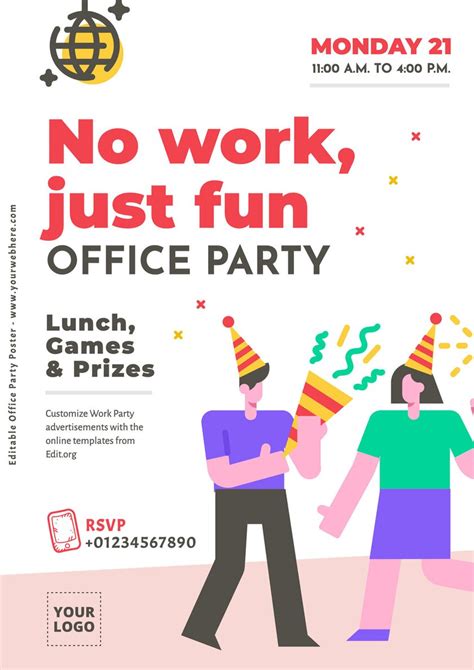 Make An Invitation For Office Party With Templates