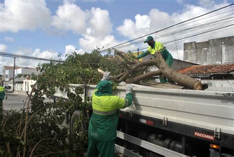 Emlur Realiza Coleta De Entulhos E De Res Duos De Poda Em Bairros