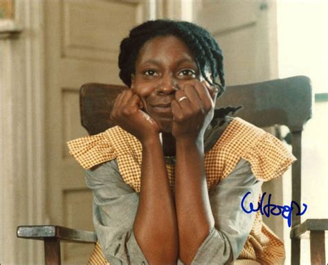 Whoopi Goldberg "The Color Purple" AUTOGRAPH Signed 'Celie' 8x10 Photo ...