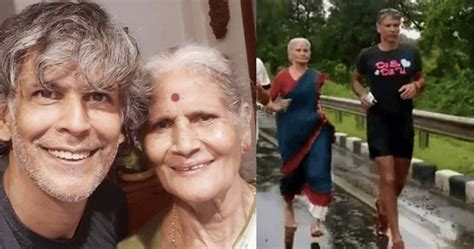 Retired As Professor, Milind Soman's 81-YO Mom Is The Fitness Role ...