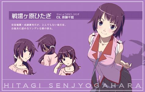 Safebooru 1girl Alternate Hairstyle Arms Behind Back Bakemonogatari