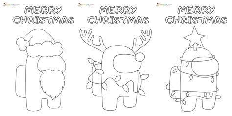 Christmas among us coloring pages - statmybest