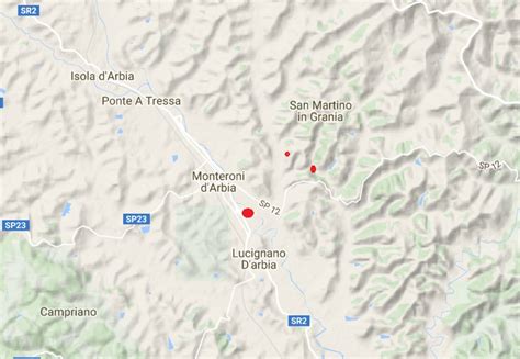 Terremoto Nel Senese Quattro Piccole Scosse In Poche Ore Gonews It