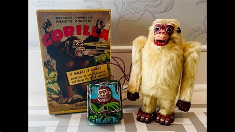 Blond Gorilla Is A Creepy Yet Cool Monster Toy Youtube