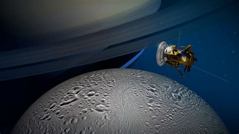 At Icy Saturn Moon Enceladus Cassini Begins Final Close Encounters Space