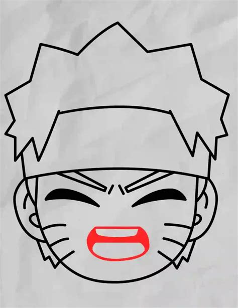 How to Draw Naruto Face | Step by Step - Storiespub