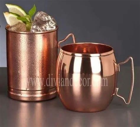 Moscow Mule Mug Set Of 2 Solid Handcrafted 100 Pure Copper Moscow Beer Mug For Hotel At Rs 599