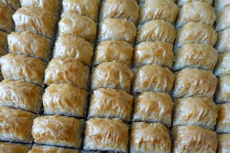 Turkish Baklava Close Up Baklava Dessert Baklava Dessert In Turkey