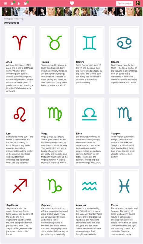 Horoscopes – Daily and weekly horoscope feeds add-on - Marketplace — PG Dating Pro