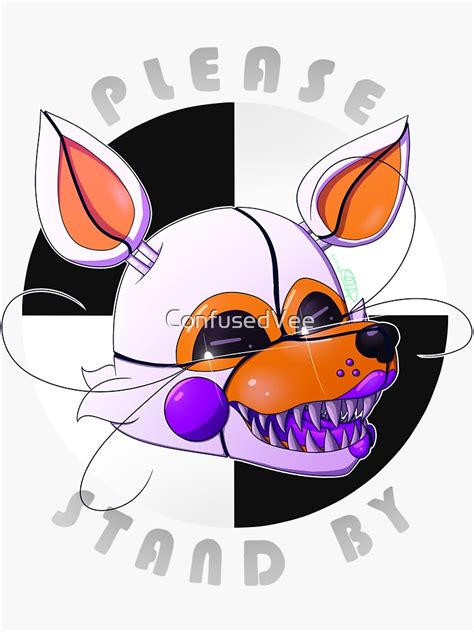 LOLbit Please Stand By Sticker For Sale By ConfusedVee Redbubble