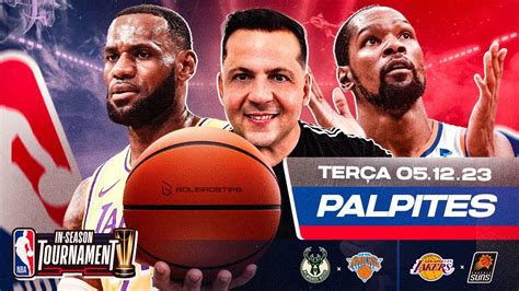 PALPITES DE NBA HOJE 05 12 2023 TERÇA FEIRA MELHORES PALPITES DE