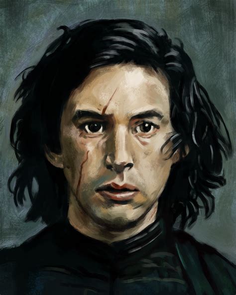 Kylo Ren Unmasked by CalebAlonzoSmith on DeviantArt