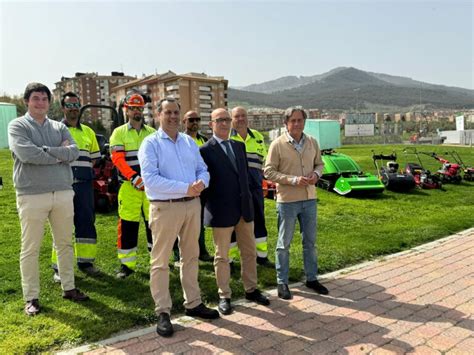 Presentamos junto al Ayuntamiento de Jaén la nueva maquinaria Jaén