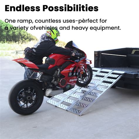 Tesla Cybertruck Loading Ramps Cybertruck Aluminum Portable Tri-Fold