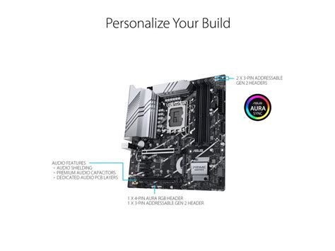 ASUS Prime Z790M-Plus D4 LGA 1700(Intel® 14th & 13th & 12th Gen ...
