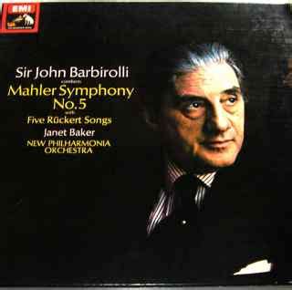 Gustav Mahler Dame Janet Baker Sir John Barbirolli New Philharmonia