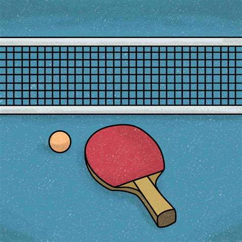 Table Tennis Drawing (easy) - HelloArtsy