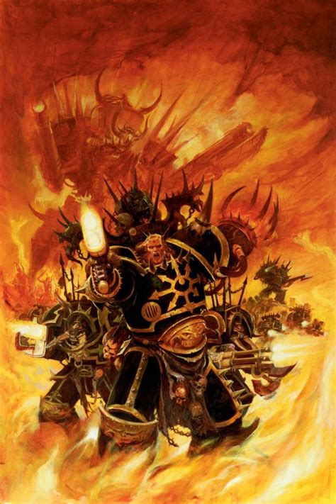 The Black Legion | WARHAMMER ART