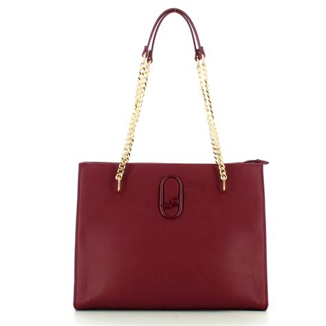 Borsa A Spalla Con Logo Ruby Wine Ruby Wine Liu Jo Bagalier