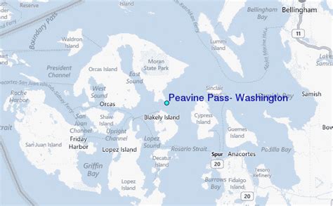 Peavine Pass Washington Tide Station Location Guide