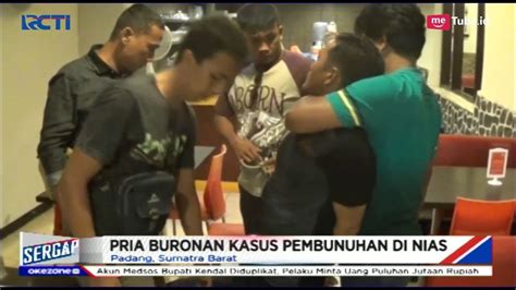 Buronan Kasus Pembunuhan Tetangga Di Padang Diringkus Saat Nongkrong Di