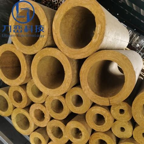 Rock Wool Pipe 100kg 120kg For Industrial Rock Wool Pipe Insulation High Temperature Material