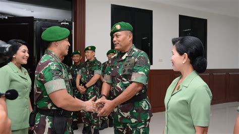 Kasad Terima Kenaikan Pangkat 16 Pati TNI AD Lintas10 Adalah