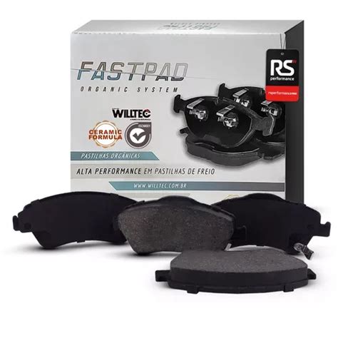 Pastilhas De Freio Fastpad Willtec Toyota Corolla Altis Gli