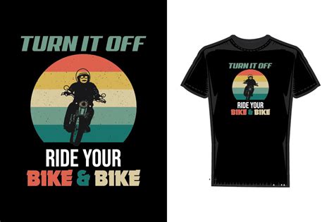 Bike T Shirt Design Graphic By Engineermik00 · Creative Fabrica