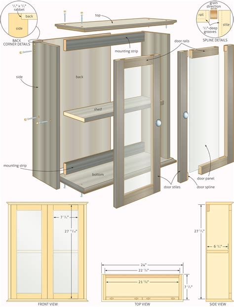 Bathroom Storage Cabinet Plans – Everything Bathroom